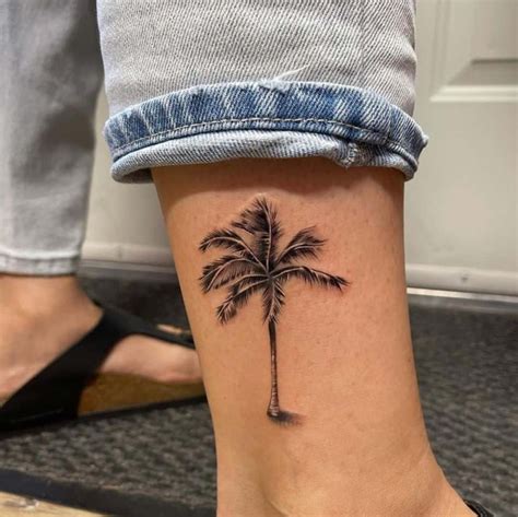 palmeras para tatuajes|Tatuajes de palmeras, palmas, cocoteros: 50 diseños。